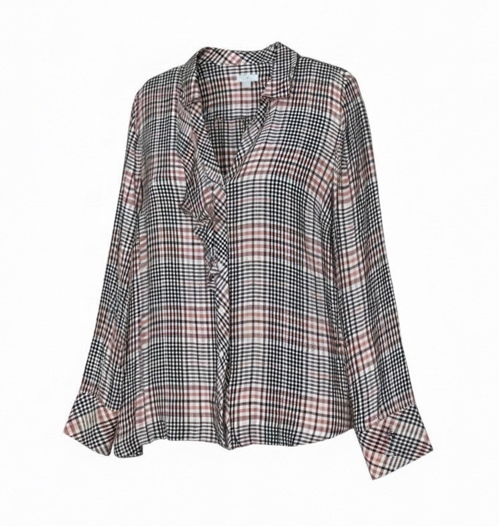 J. Jill Button Up Shirt Plaid